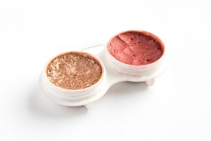 sombra de ojos duo cobre-oro perlado V