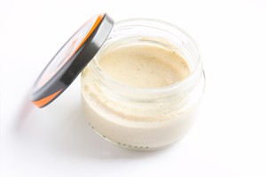 crema de afeitado de arcilla  lavanda y  limon V